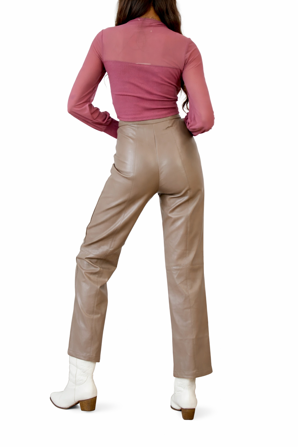 Genuine Lambskin Leather Pants