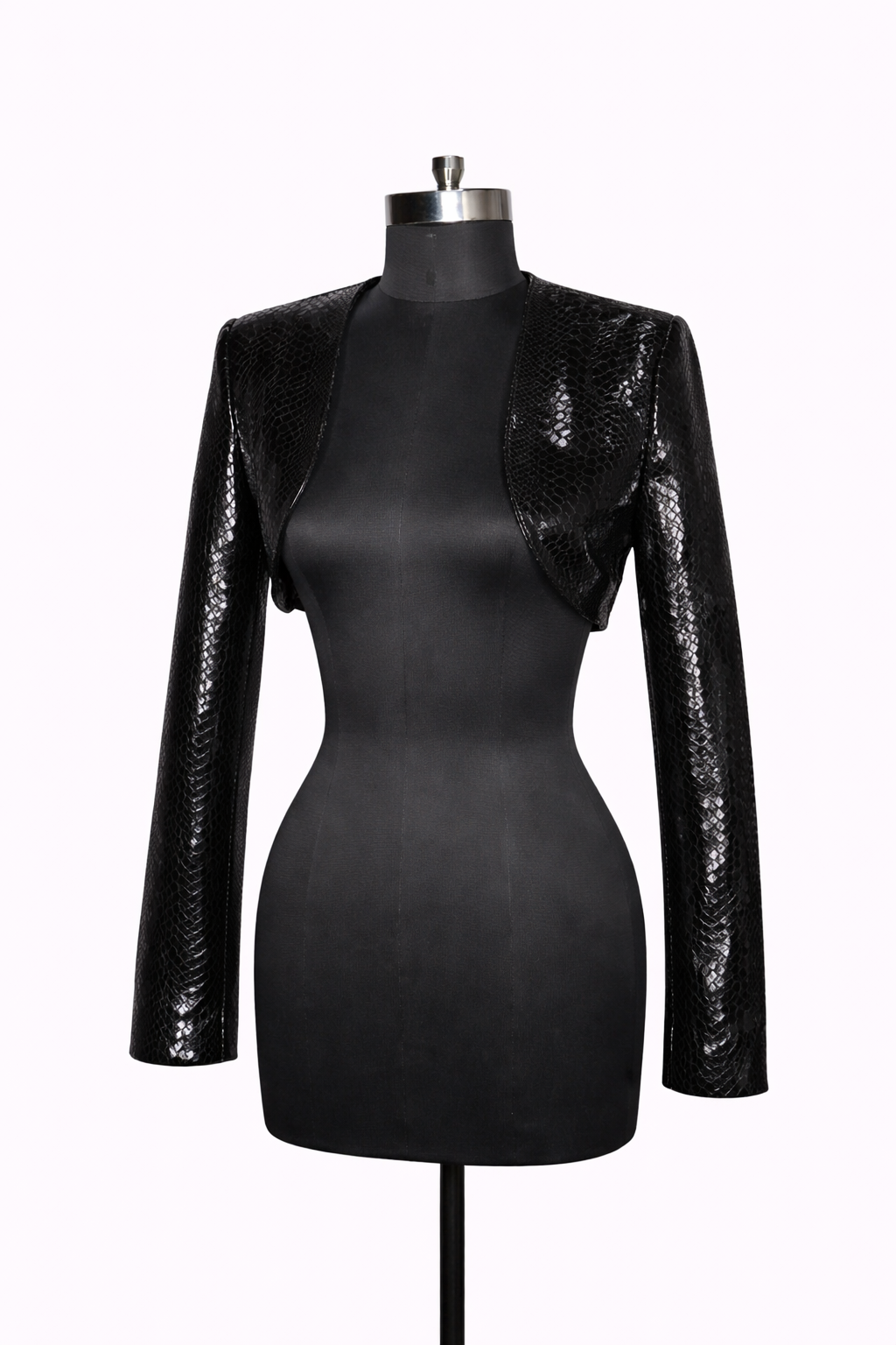 Genuine Lambskin Leather Bolero Jacket