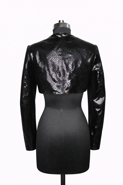 Genuine Lambskin Leather Bolero Jacket