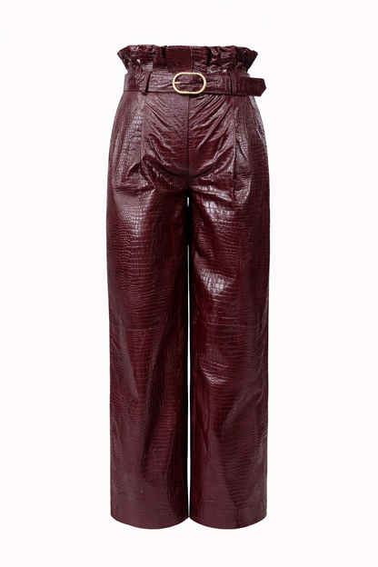 Genuine Lambskin Leather High