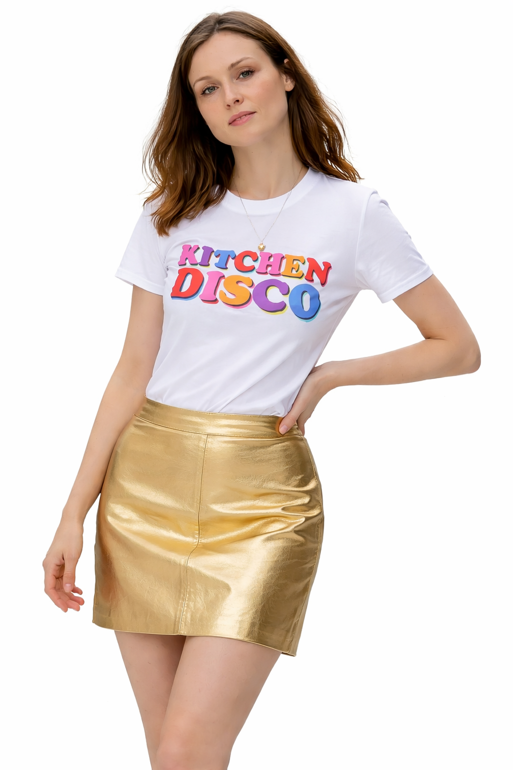 Genuine Lambskin Leather Mini Skirt