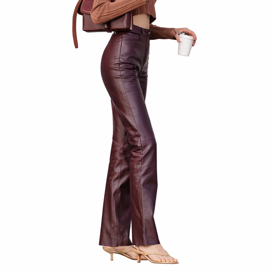 Genuine Lambskin Leather Pants