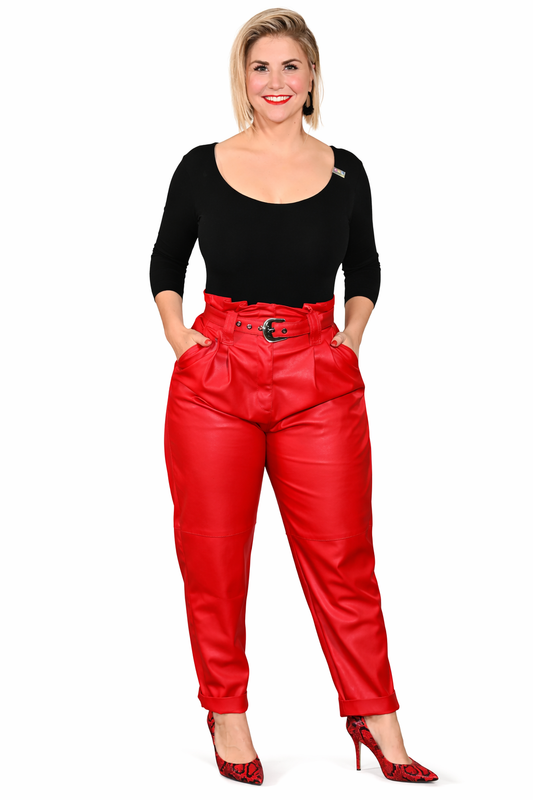 Genuine Lambskin Leather Pants