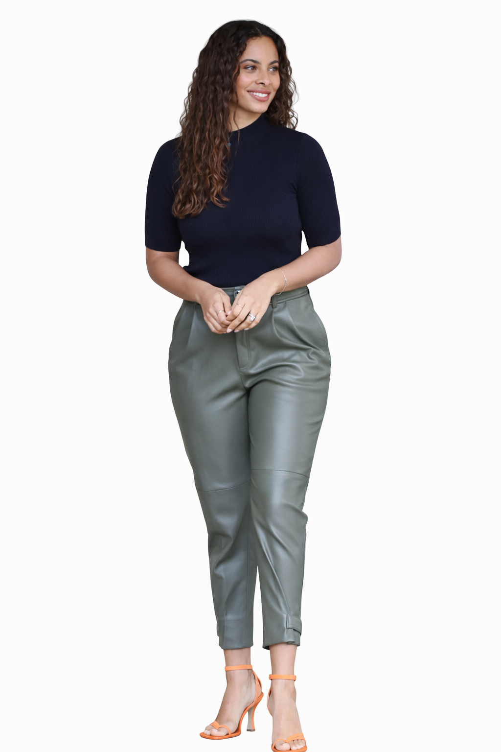 Genuine Lambskin Leather Pants