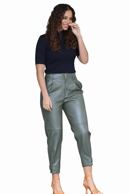 Genuine Lambskin Leather Pants