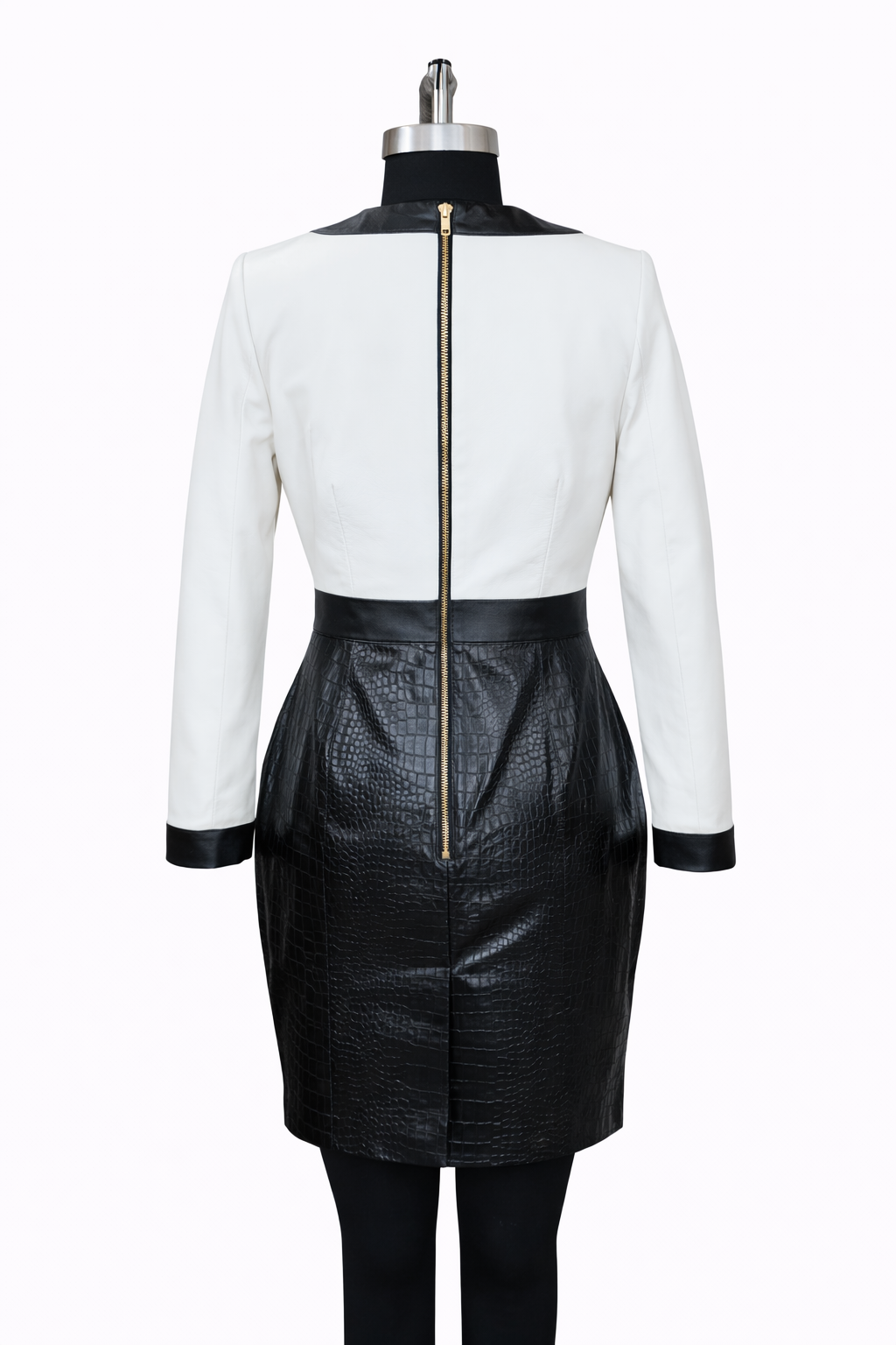 Genuine Lambskin Leather Dress