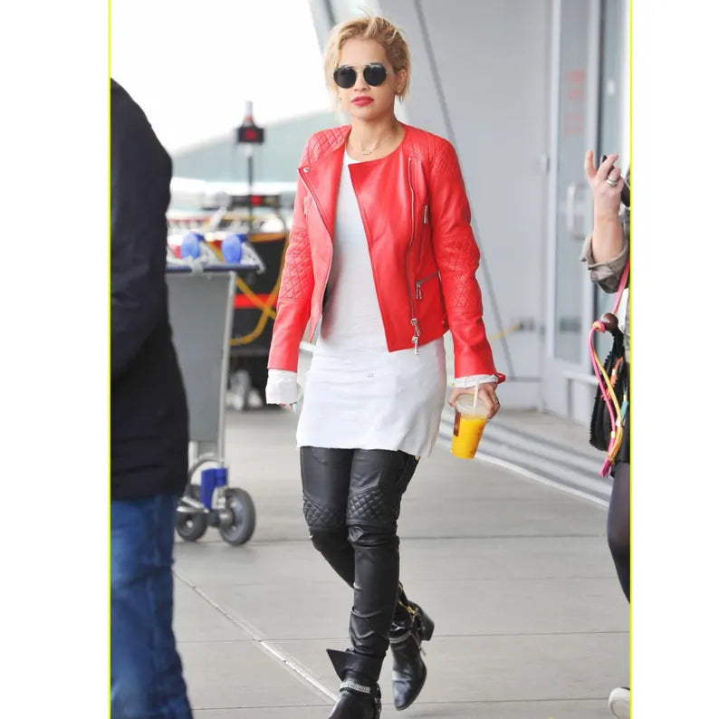 Genuine Lambskin Lambskin Lambskin Leather Jacket